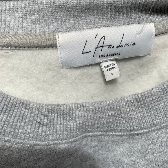 SOLD NEW L'Academie The Yasmin Fleece Pullover - Picture 6 of 7